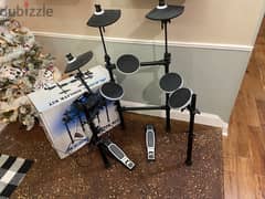 Alesis DM Lite Kit 5-Piece Electronic Drum Set with Collapsible 4-Post 0