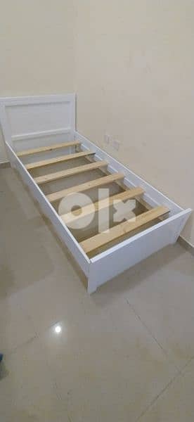 Brand New Bed With Mattress Wooden Local Made 5