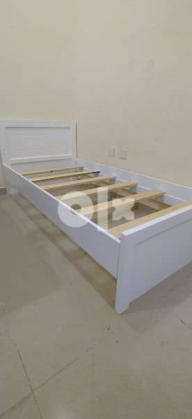 Brand New Bed With Mattress Wooden Local Made 6