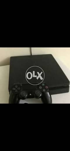 Ps4 slim jet black+28 games+controller+Call of duty 0