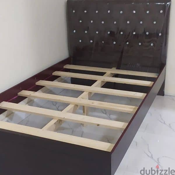 Brand New wooden bed with mattress 1