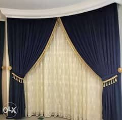 Curtain shop & We make new curtain anywhere qatar ! 0