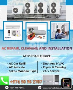 AC Repair And Cleaning Service Available 24 Hours Doha 0