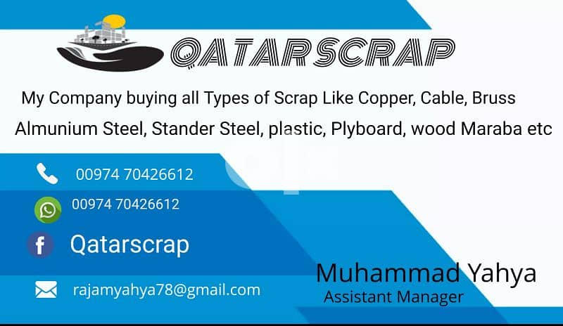 buying All Types of Scrap. 0