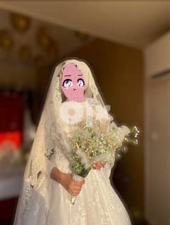 wedding dress فستان فرح 0