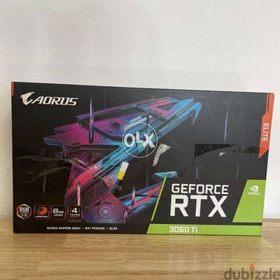 NEW Gigabyte - Nvidia GeForce RTX 3060 Ti Aorus Eagle 8G