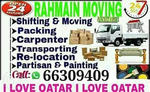 Moving shifting carpente house Villa office delivery service please ca 0