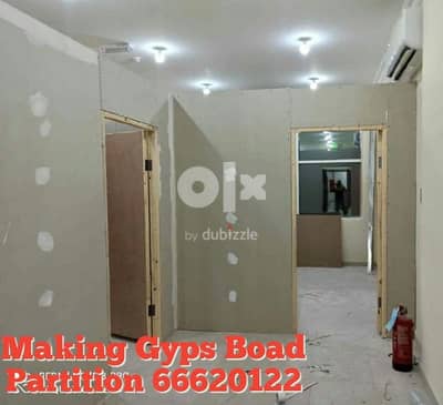 GYPS boad partition and painting house villa office