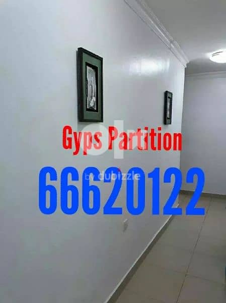 GYPS boad partition and painting house villa office 3