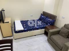 Fully furnished studio for rent at alnasr area 0
