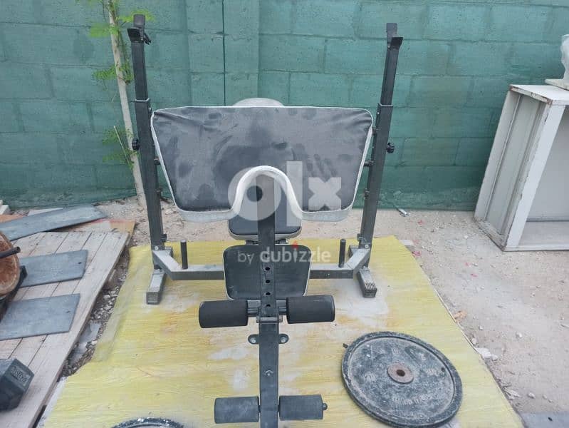 Gym bench press 1