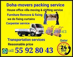 Doha house movers service furniture remove and fixing
