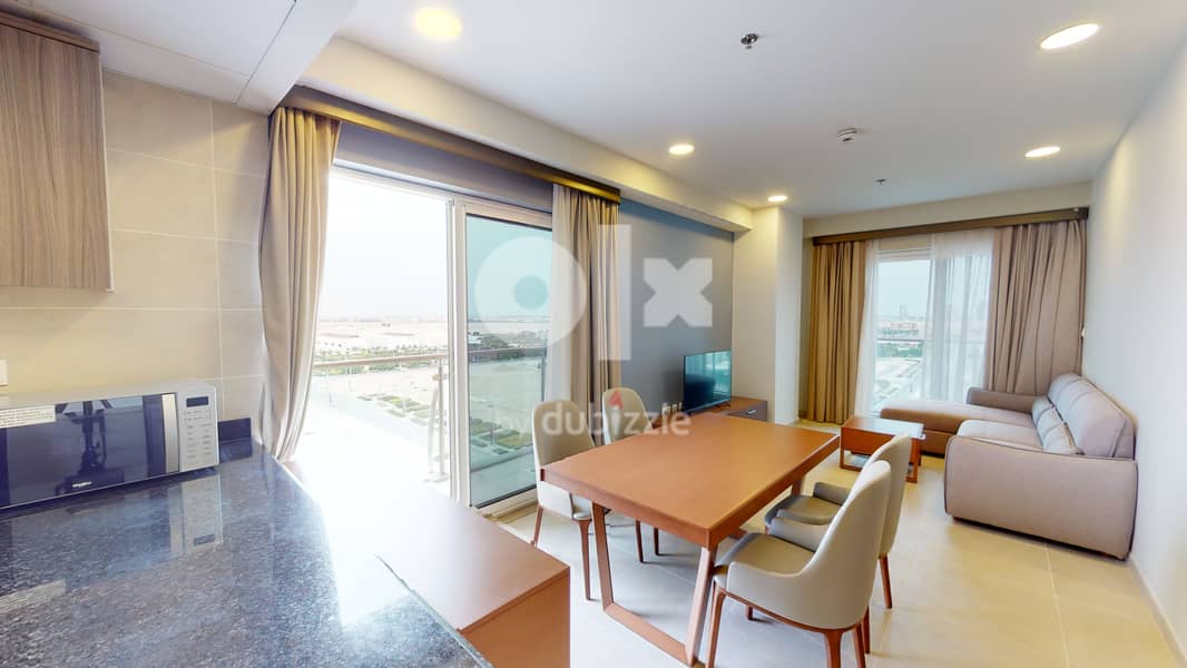 Brand new furnished 1-bed apartment in Erkyah, Lusail 1