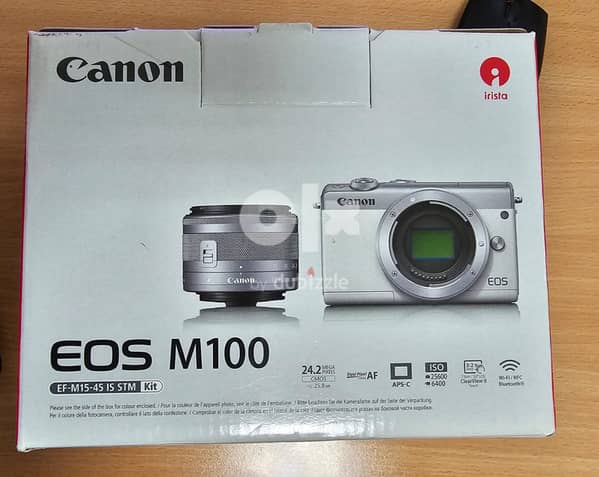 BRAND NEW CANON EOS M100 EF-M15-45 IS STM KIT FOR SALE - Other