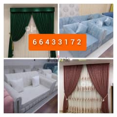 Curtains :-Sofa :- Making &Selling,Clothes Changing, Fitting Available 0