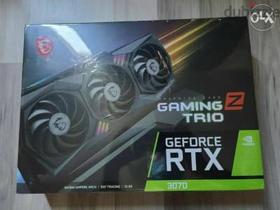 NEW MSI GeForce RTX 3070 Gaming Z Trio Graphics Card