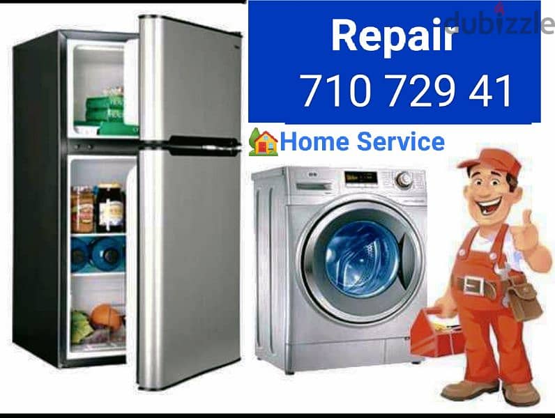 we can do AC, Fridge & Washing Machine Repairing 0