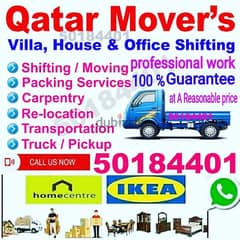 Qatar Moving & Shifting  Services Shifting House