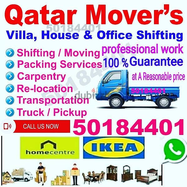 Qatar Moving & Shifting  Services Shifting House 0