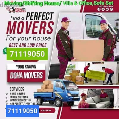 We do Less Price Professional Qatar Moving & Shifting