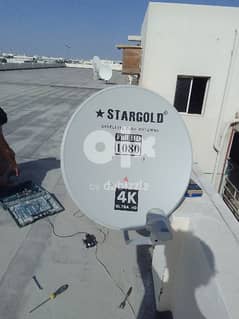 Dish TV Satellite Antenna Fixing & Sale 0
