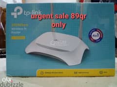 Urgent sale 85qr only, Brand New TP-Link 300Mbps Wireless N Router TL- 0