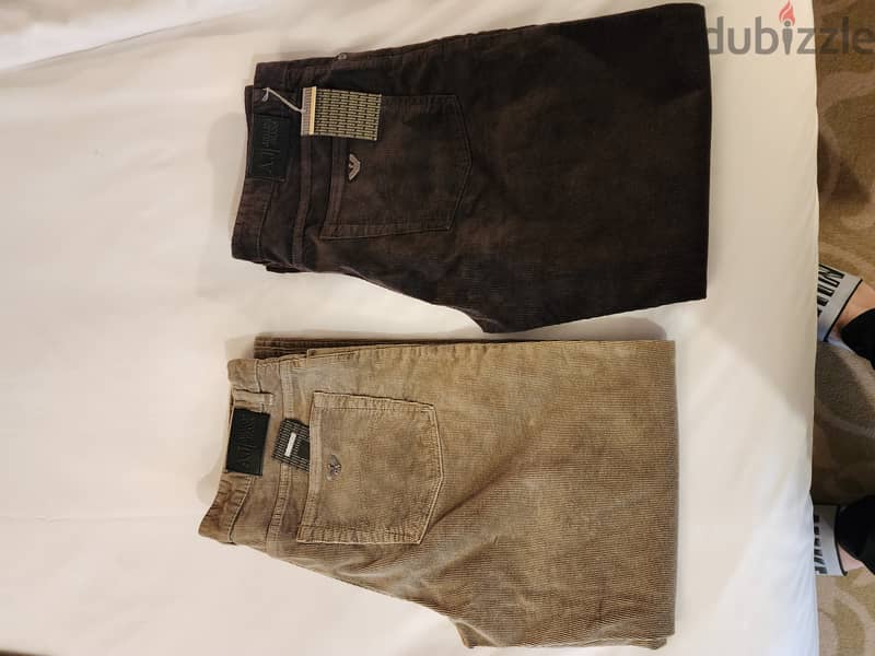 Men's Giorgio Armani corduroy jeans. Size 36 x 30 1