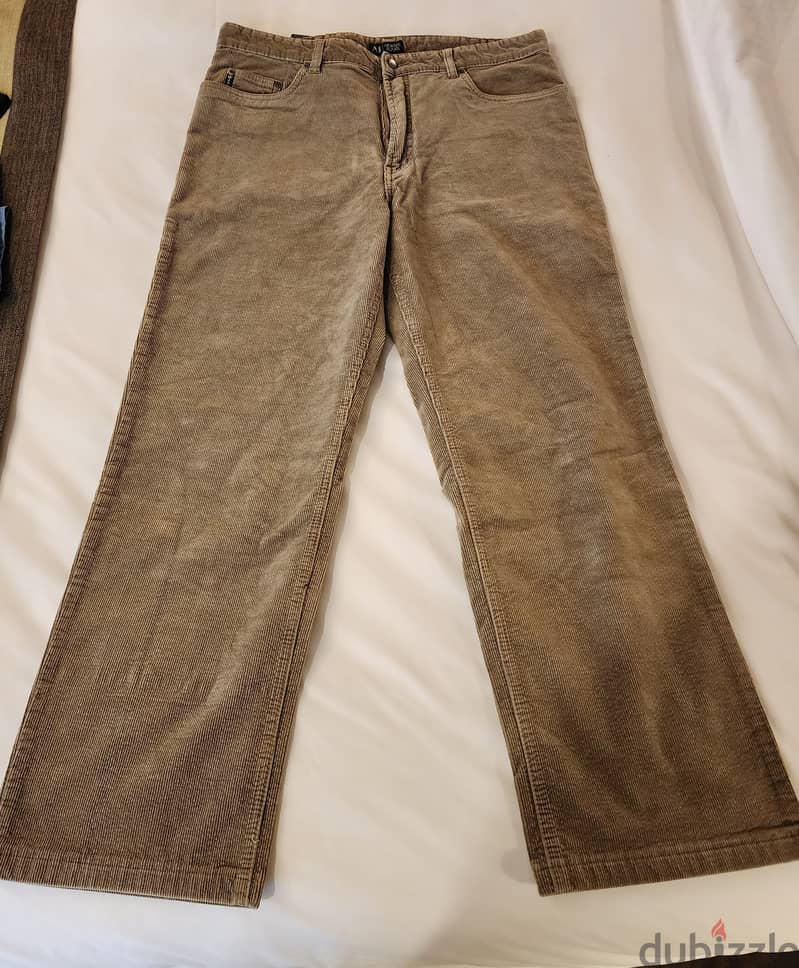 Men's Giorgio Armani corduroy jeans. Size 36 x 30 2