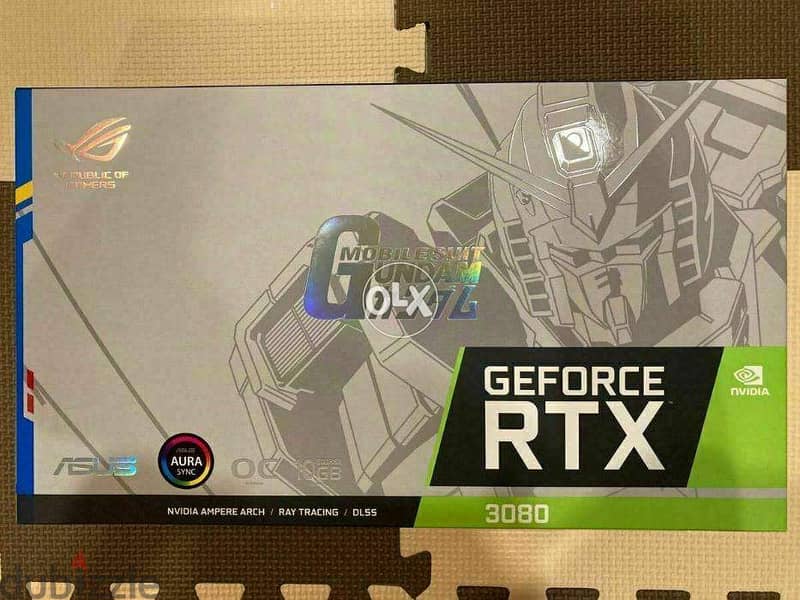 NEW ASUS ROG Strix GeForce RTX 3080 White GUNDAM 2