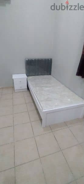 Single Bed Frame With Mattress for sale 1