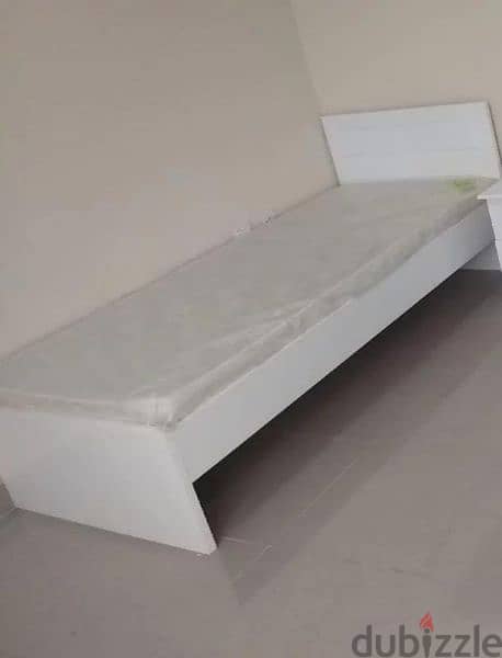 Single Bed Frame With Mattress for sale 9