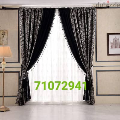 We Make All kinds of New Curtains " Roller " Blackout '