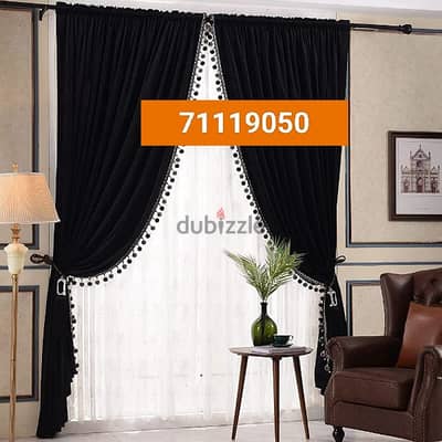 We making new curtain with fitting available