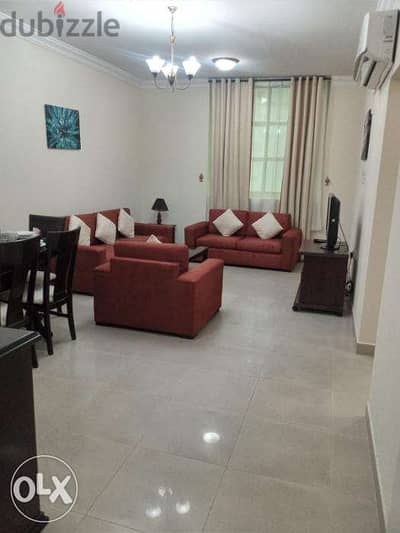 Spacious FF 3BR Apartment in Al Muntaza ! All Inclusive ! Short Term