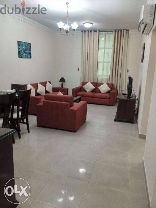 Spacious FF 3BR Apartment in Al Muntaza ! All Inclusive ! Short Term 0