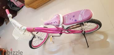 Girls pink Bicycle 0