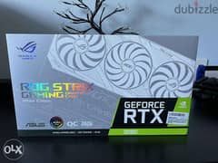 NEW ASUS ROG Strix NVIDIA GeForce RTX 3090 White OC Edition