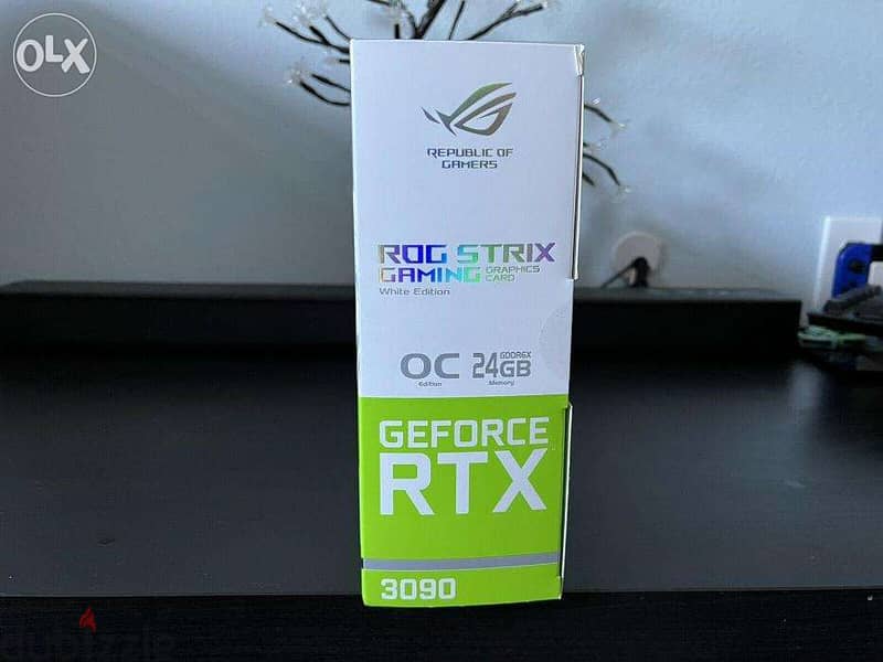 NEW ASUS ROG Strix NVIDIA GeForce RTX 3090 White OC Edition 1