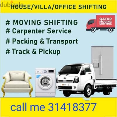 shifting and moving packing services