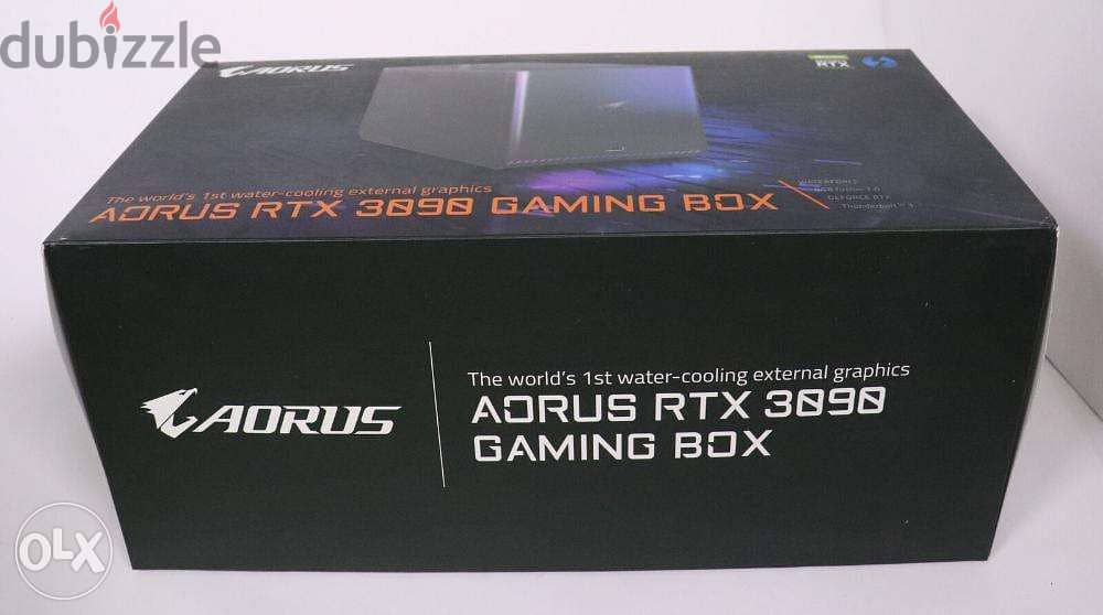 NEW Gigabyte Aorus RTX 3090 Gaming Box 24 GB Water Cooled eG 1