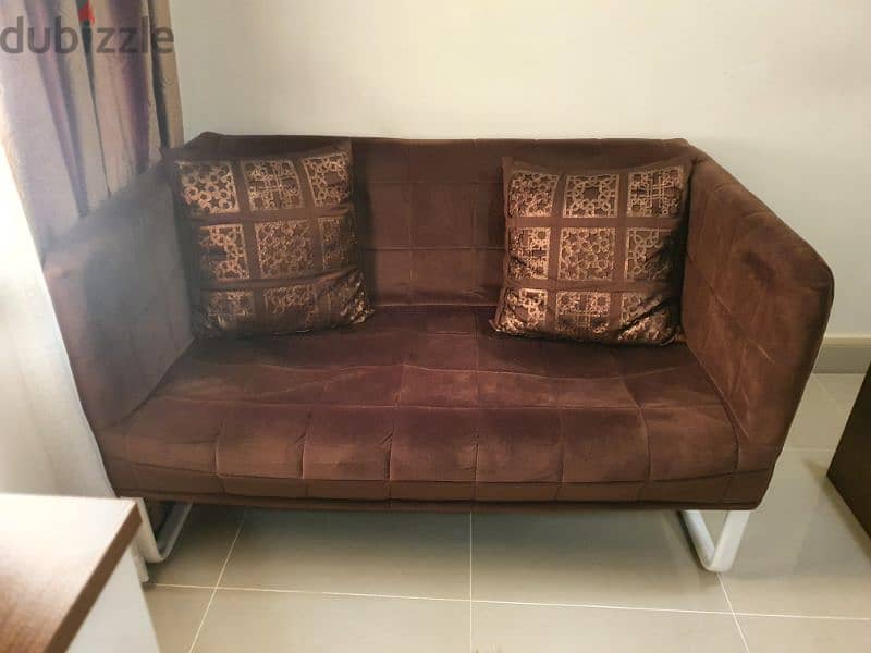 Two seater sofa  QR 390 only. 0