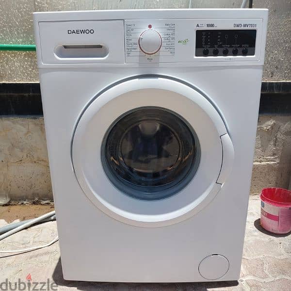 daewoo washing machine dwd mv7031