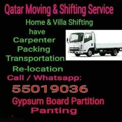 Moving shifting service