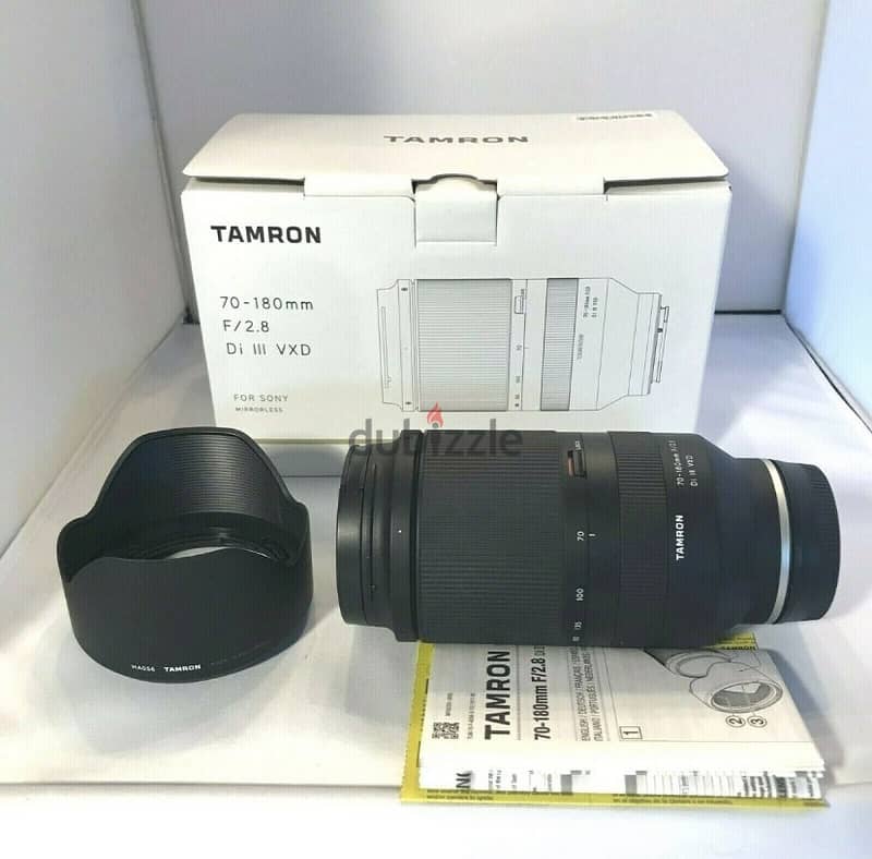 New Sony Tamron 70-180mm F/2.8di Iii Vxd Lens 0