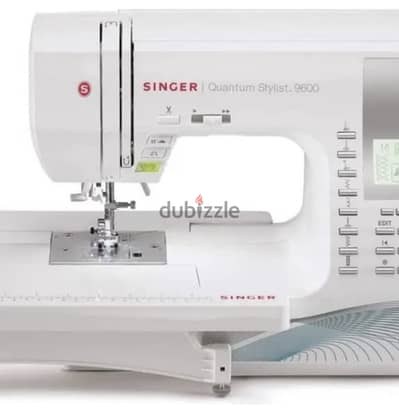 New Singer Quantum Computerized Stylist Machine 9960