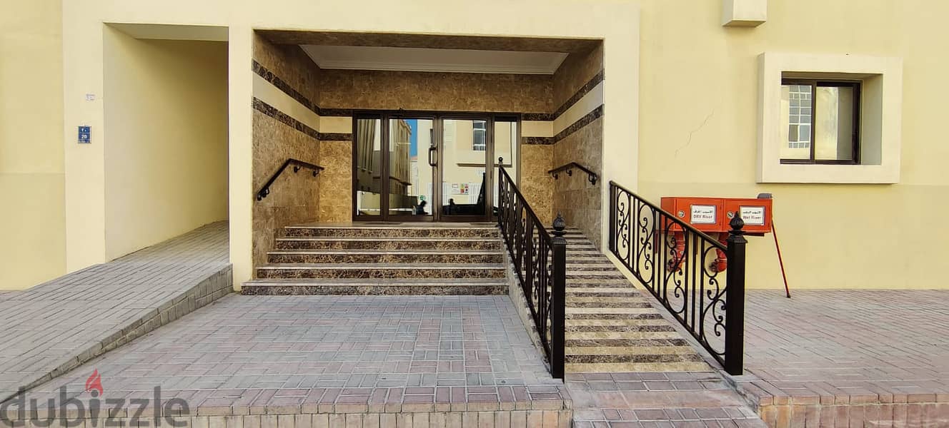 2 bhk unfurnished flat available only at 4500 Alnasr area 1