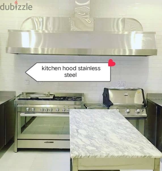 kitchen hood stainless steel 2