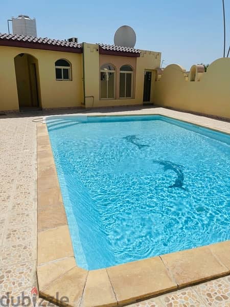 Swimming Pool Atached Compund villa for single family Rawdha Thumama 2