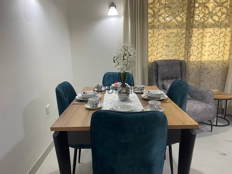 For rent furnished apartments Lusail 1 BHK 2