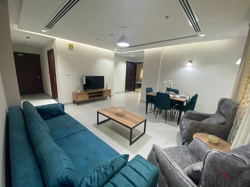 For rent furnished apartments Lusail 1 BHK 6